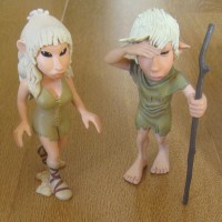 Statuettes Attakus Chninkel