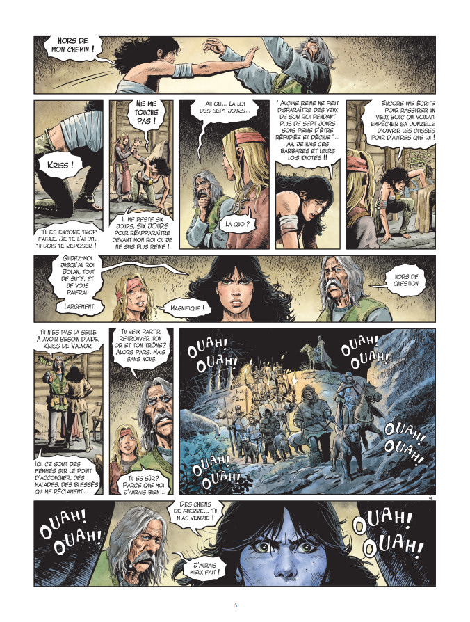 Premières planches de Kriss