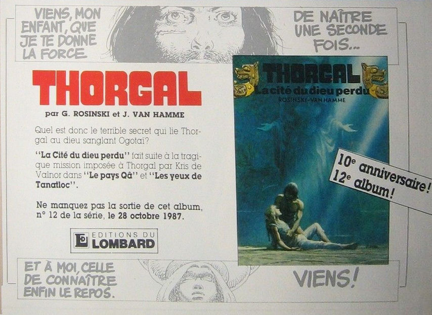 Pub Thorgal 1987