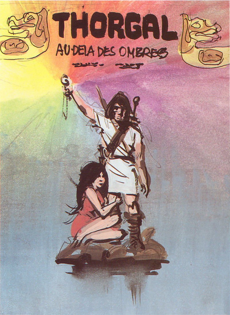 Projet de couverture - Au-delà des ombres - 1982